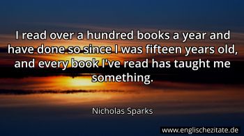 Englisches Zitat von Nicholas Sparks als Bild