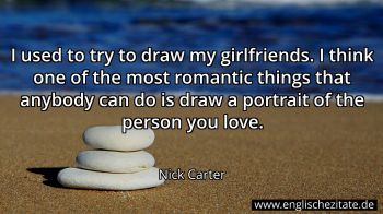 Englisches Zitat von Nick Carter als Bild