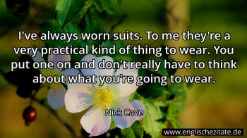 Englisches Zitat von Nick Cave als Bild