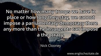 Englisches Zitat von Nick Clooney als Bild