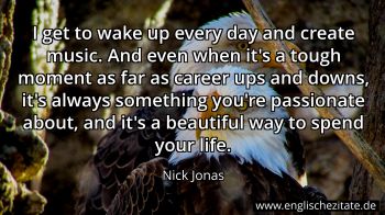 Englisches Zitat von Nick Jonas als Bild