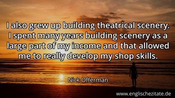 Englisches Zitat von Nick Offerman als Bild