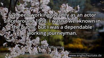 Englisches Zitat von Nick Offerman als Bild