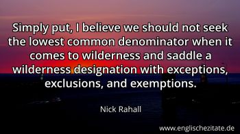 Englisches Zitat von Nick Rahall als Bild