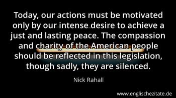 Englisches Zitat von Nick Rahall als Bild