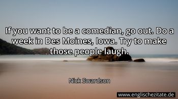 Englisches Zitat von Nick Swardson als Bild