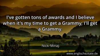 Englisches Zitat von Nicki Minaj als Bild