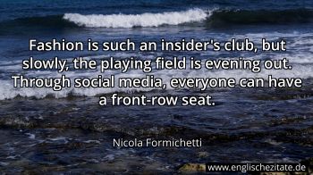 Englisches Zitat von Nicola Formichetti als Bild