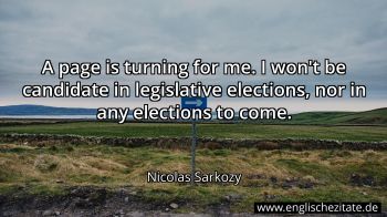 Englisches Zitat von Nicolas Sarkozy als Bild