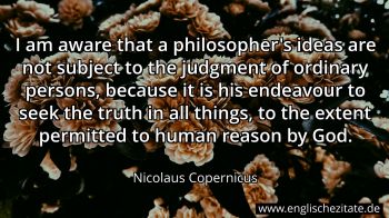 Englisches Zitat von Nicolaus Copernicus als Bild