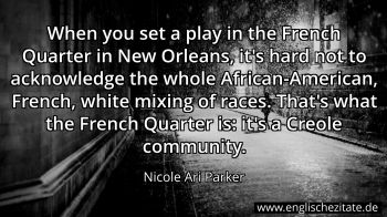 Englisches Zitat von Nicole Ari Parker als Bild