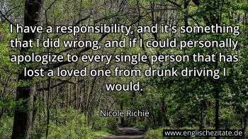 Englisches Zitat von Nicole Richie als Bild