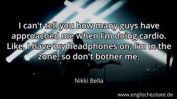 Englisches Zitat von Nikki Bella als Bild