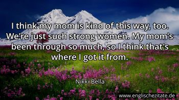 Englisches Zitat von Nikki Bella als Bild