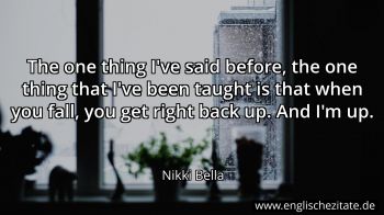 Englisches Zitat von Nikki Bella als Bild