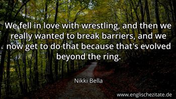 Englisches Zitat von Nikki Bella als Bild