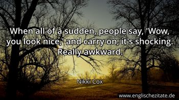 Englisches Zitat von Nikki Cox als Bild