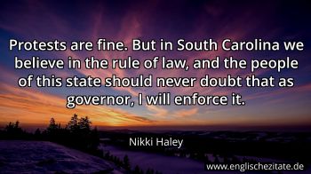 Englisches Zitat von Nikki Haley als Bild