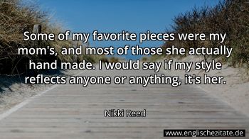 Englisches Zitat von Nikki Reed als Bild