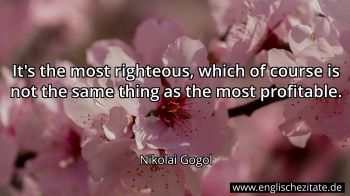 Englisches Zitat von Nikolai Gogol als Bild
