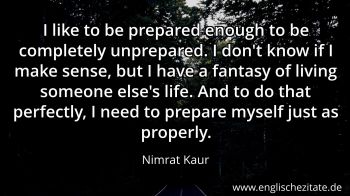 Englisches Zitat von Nimrat Kaur als Bild