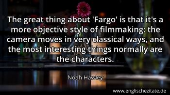 Englisches Zitat von Noah Hawley als Bild