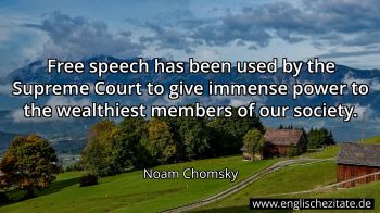 Englisches Zitat von Noam Chomsky als Bild