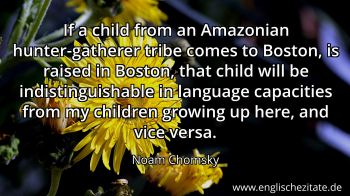 Englisches Zitat von Noam Chomsky als Bild