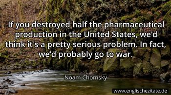 Englisches Zitat von Noam Chomsky als Bild