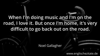 Englisches Zitat von Noel Gallagher als Bild
