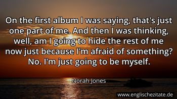 Englisches Zitat von Norah Jones als Bild