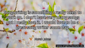 Englisches Zitat von Norah Jones als Bild