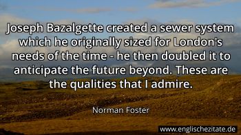 Englisches Zitat von Norman Foster als Bild