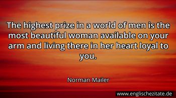 Englisches Zitat von Norman Mailer als Bild