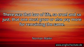 Englisches Zitat von Norman Mailer als Bild