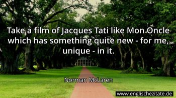 Englisches Zitat von Norman McLaren als Bild
