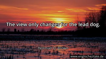Englisches Zitat von Norman O. Brown als Bild