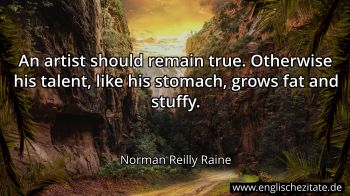 Englisches Zitat von Norman Reilly Raine als Bild