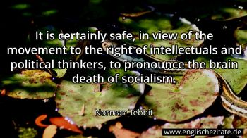 Englisches Zitat von Norman Tebbit als Bild