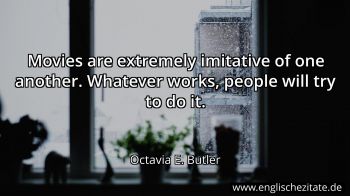 Englisches Zitat von Octavia E. Butler als Bild