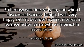Englisches Zitat von Octavia E. Butler als Bild