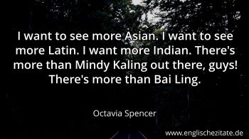 Englisches Zitat von Octavia Spencer als Bild