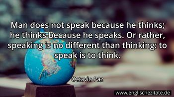 Englisches Zitat von Octavio Paz als Bild