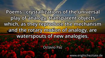 Englisches Zitat von Octavio Paz als Bild