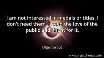 Englisches Zitat von Olga Korbut als Bild