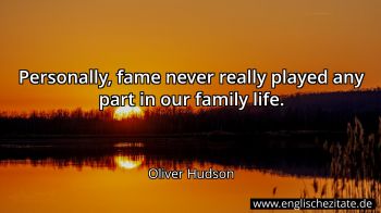 Englisches Zitat von Oliver Hudson als Bild