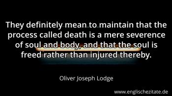 Englisches Zitat von Oliver Joseph Lodge als Bild