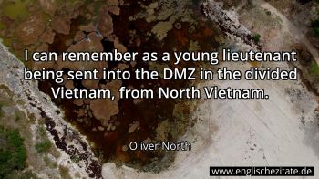 Englisches Zitat von Oliver North als Bild