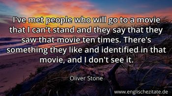Englisches Zitat von Oliver Stone als Bild