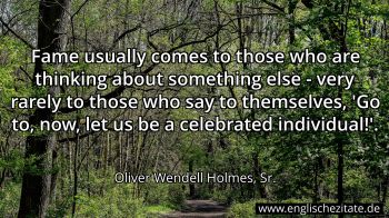 Englisches Zitat von Oliver Wendell Holmes, Sr. als Bild